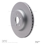 Dynamic Friction 2017-2025 BMW X5 Front Hi-Carbon Alloy Geomet Coated Rotor (348x30 Vented) by Dynamic Friction Company 900-31168