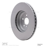 Dynamic Friction 2017-2025 BMW X5 Front Hi-Carbon Alloy Geomet Coated Rotor (348x30 Vented) by Dynamic Friction Company 900-31168