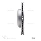 Dynamic Friction 2017-2025 BMW X5 Front Hi-Carbon Alloy Geomet Coated Rotor (348x30 Vented) by Dynamic Friction Company 900-31168