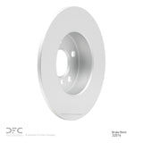 Dynamic Friction 2014-2025 BMW i3 Rear Hi-Carbon Alloy Geomet Coated Rotor (280x10 Solid) by Dynamic Friction Company 900-32016