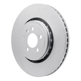 Dynamic Friction 2014-2023 Dodge Charger Front Hi-Carbon Alloy Geomet Coated Rotor (370x32 Vented) by Dynamic Friction Company 900-40035