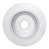 Dynamic Friction 2021-2025 Dodge Durango Rear Hi-Carbon Alloy Geomet Coated Rotor (350x26 Vented) by Dynamic Friction Company 900-40124