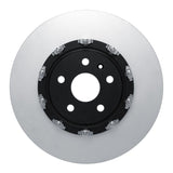 Dynamic Friction 2009-2015 Cadillac CTS Left Front Hi-Carbon Alloy Geomet Coated Rotor by Dynamic Friction Company 900-46031DA