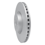 Dynamic Friction 2019-2020 Cadillac CT6 Front Hi-Carbon Alloy Geomet Coated Rotor (370x32 Vented) by Dynamic Friction Company 900-46064