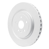 Dynamic Friction 2009-2024 Cadillac CTS Rear Hi-Carbon Alloy Geomet Coated Rotor (365x28 Vented) by Dynamic Friction Company 900-47039