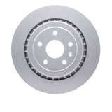Dynamic Friction 2016-2024 Cadillac ATS Rear Hi-Carbon Alloy Geomet Coated Rotor (339x26 Vented) by Dynamic Friction Company 900-47074