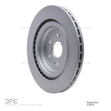 Dynamic Friction 2014-2020 Cadillac Escalade Front Hi-Carbon Alloy Geomet Coated Rotor (410x32 Vented) by Dynamic Friction Company 900-47079
