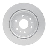 Dynamic Friction 2019-2025 Cadillac Escalade Rear Hi-Carbon Alloy Geomet Coated Rotor (345x20 Vented) by Dynamic Friction Company 900-47081