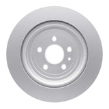 Dynamic Friction 2013-2019 Ford Flex Rear Hi-Carbon Alloy Geomet Coated Rotor (345x19 Vented) by Dynamic Friction Company 900-54222
