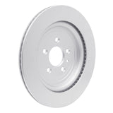 Dynamic Friction 2013-2019 Ford Flex Rear Hi-Carbon Alloy Geomet Coated Rotor (345x19 Vented) by Dynamic Friction Company 900-54222