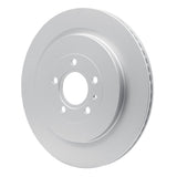 Dynamic Friction 2013-2014 Ford Mustang Rear Hi-Carbon Alloy Geomet Coated Rotor (350x19 Vented) by Dynamic Friction Company 900-54260