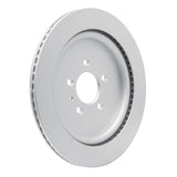 Dynamic Friction 2013-2014 Ford Mustang Rear Hi-Carbon Alloy Geomet Coated Rotor (350x19 Vented) by Dynamic Friction Company 900-54260