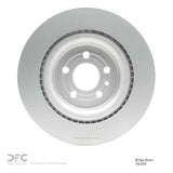 Dynamic Friction 2013-2019 Ford Taurus SHO Front Hi-Carbon Alloy Geomet Coated Rotor (352x32 Vented) by Dynamic Friction Company 900-54266