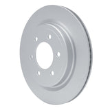 Dynamic Friction 2021-2026 Ford Bronco Rear Hi-Carbon Alloy GEOMET Coated Rotor (336x20 Vented) by Dynamic Friction Company 900-54289
