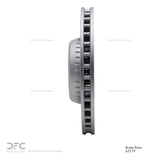 Dynamic Friction 2016-2023 Mercedes-Benz E350 Front Hi-Carbon Alloy Geomet Coated Rotor (342x32 Vented) by Dynamic Friction Company 900-63119