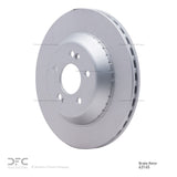 Dynamic Friction 2015-2021 Mercedes-Benz S450 Rear Hi-Carbon Alloy Geomet Coated Rotor (320x24 Vented) by Dynamic Friction Company 900-63165