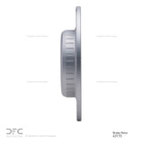 Dynamic Friction 2015-2021 Mercedes-Benz C300 Sedan Rear Hi-Carbon Alloy Geomet Coated Rotor (300x12 Solid) by Dynamic Friction Company 900-63173
