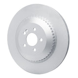 Dynamic Friction 2022-2025 Mercedes-Benz EQE 500 Rear Hi-Carbon Alloy Geomet Coated Rotor (378x22 Vented) by Dynamic Friction Company 900-63199