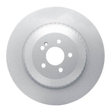 Dynamic Friction 2022-2025 Mercedes-Benz EQE 500 Rear Hi-Carbon Alloy Geomet Coated Rotor (378x22 Vented) by Dynamic Friction Company 900-63199