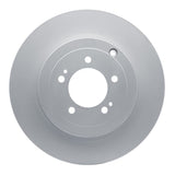 Dynamic Friction 2008-2015 Mitsubishi Lancer Evo X Rear Hi-Carbon Alloy Geomet Coated Rotor (330x22 Vented) by Dynamic Friction Company 900-72042