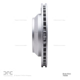 Dynamic Friction 2003-2018 Audi Q7 Rear Hi-Carbon Alloy Geomet Coated Rotor (330x28 Vented) by Dynamic Friction Company 900-74048