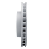 Dynamic Friction 1982-1985 Porsche 928 Right Front Slotted Hi-Carbon Alloy Geomet Coated Rotor (282x32 Vented) by Dynamic Friction Company 910-02005D