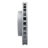 Dynamic Friction 1982-1985 Porsche 928 Left Front Slotted Hi-Carbon Alloy Geomet Coated Rotor (282x32.3 Vented) by Dynamic Friction Company 910-02008D