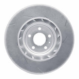 Dynamic Friction 2015-2023 Porsche Macan Left Front Slotted Hi-Carbon Alloy Geomet Coated Rotor (360x36 Vented) by Dynamic Friction Company 910-02101D