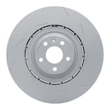 Dynamic Friction 2017-2018 Porsche Macan Right Front Slotted Hi-Carbon Alloy Geomet Coated Rotor (390x38 Vented) by Dynamic Friction Company 910-02119D