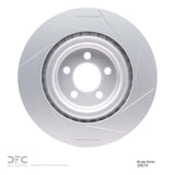 Dynamic Friction 2008-2020 Dodge Challenger Front Slotted Hi-Carbon Alloy Geomet Coated Rotor (360x32 Vented) by Dynamic Friction Company 910-39019