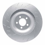 Dynamic Friction 2015-2020 Dodge Challenger Front Slotted Hi-Carbon Alloy Geomet Coated Rotor (390x34 Vented) by Dynamic Friction Company 910-40036