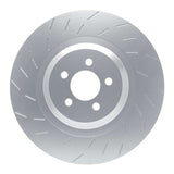 Dynamic Friction 2015-2020 Dodge Challenger Front Slotted Hi-Carbon Alloy Geomet Coated Rotor (390x34 Vented) by Dynamic Friction Company 910-40036