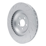 Dynamic Friction 2015-2020 Dodge Challenger Front Slotted Hi-Carbon Alloy Geomet Coated Rotor (390x34 Vented) by Dynamic Friction Company 910-40036