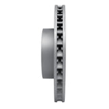 Dynamic Friction 1994-1998 Porsche 911 Left Front Drilled Hi-Carbon Alloy Geomet Coated Rotor (322x32 Vented) by Dynamic Friction Company 920-02117D