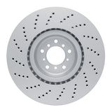 Dynamic Friction 2006-2010 BMW M5 Front Right Drilled Hi-Carbon Alloy Geomet Coated Rotor (374x35.9 Vented) by Dynamic Friction Company 920-31071D