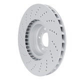 Dynamic Friction 2006-2010 BMW M5 Front Right Drilled Hi-Carbon Alloy Geomet Coated Rotor (374x35.9 Vented) by Dynamic Friction Company 920-31071D