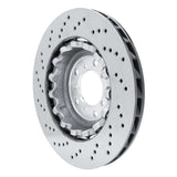 Dynamic Friction 2006-2008 BMW Z4 Right Front Drilled Hi-Carbon Alloy Geomet Coated Rotor by Dynamic Friction Company 920-31079DA