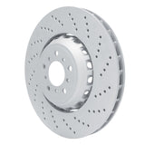 Dynamic Friction 2012-2019 BMW M6 Right Front Drilled Hi-Carbon Alloy Geomet Coated Rotor by Dynamic Friction Company 920-31116DA