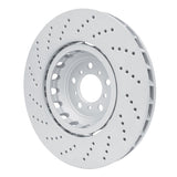 Dynamic Friction 2012-2019 BMW M6 Right Front Drilled Hi-Carbon Alloy Geomet Coated Rotor by Dynamic Friction Company 920-31116DA