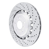 Dynamic Friction 2012-2019 BMW M6 Right Rear Drilled Hi-Carbon Alloy Geomet Coated Rotor by Dynamic Friction Company 920-31120DA