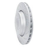 Dynamic Friction 2001-2008 BMW 330Ci Right Front Drilled Hi-Carbon Alloy Geomet Coated Rotor by Dynamic Friction Company 920-31163DA