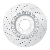 Dynamic Friction 2001-2008 BMW 330Ci Right Front Drilled Hi-Carbon Alloy Geomet Coated Rotor by Dynamic Friction Company 920-31163DA
