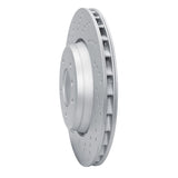 Dynamic Friction 2001-2008 BMW 330i Left Front Drilled Hi-Carbon Alloy Geomet Coated Rotor by Dynamic Friction Company 920-31164DA