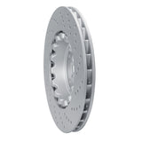 Dynamic Friction 2001-2008 BMW 330i Left Front Drilled Hi-Carbon Alloy Geomet Coated Rotor by Dynamic Friction Company 920-31164DA