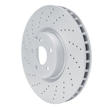 Dynamic Friction 2013-2020 Mercedes-Benz SL550 Front Drilled Hi-Carbon Alloy Geomet Coated Rotor (360x36 Vented) by Dynamic Friction Company 920-63103