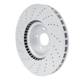 Dynamic Friction 2013-2020 Mercedes-Benz SL550 Front Drilled Hi-Carbon Alloy Geomet Coated Rotor (360x36 Vented) by Dynamic Friction Company 920-63103