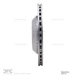 Dynamic Friction 2014-2021 Mercedes-Benz S550 Rear Drilled Hi-Carbon Alloy Geomet Coated Rotor (340x24 Vented) by Dynamic Friction Company 920-63113