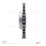 Dynamic Friction 2016-2023 Mercedes-Benz GLC300 Front Drilled Hi-Carbon Alloy Geomet Coated Rotor (360x36 Vented) by Dynamic Friction Company 920-63152