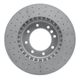 Dynamic Friction 2017-2018 Mercedes-Benz G550 4X4 Front Drilled Hi-Carbon Alloy Geomet Coated Rotor (380x36 Vented) by Dynamic Friction Company 920-63171