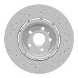 Dynamic Friction 2011-2011 Saab 9-5 Front Drilled Hi-Carbon Alloy Geomet Coated Rotor by Dynamic Friction Company 920-65023A